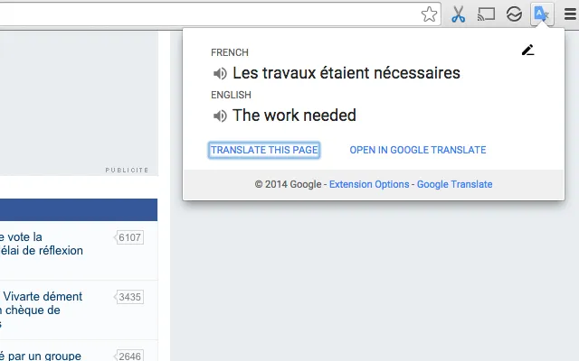 Google Translate screenshot 3
